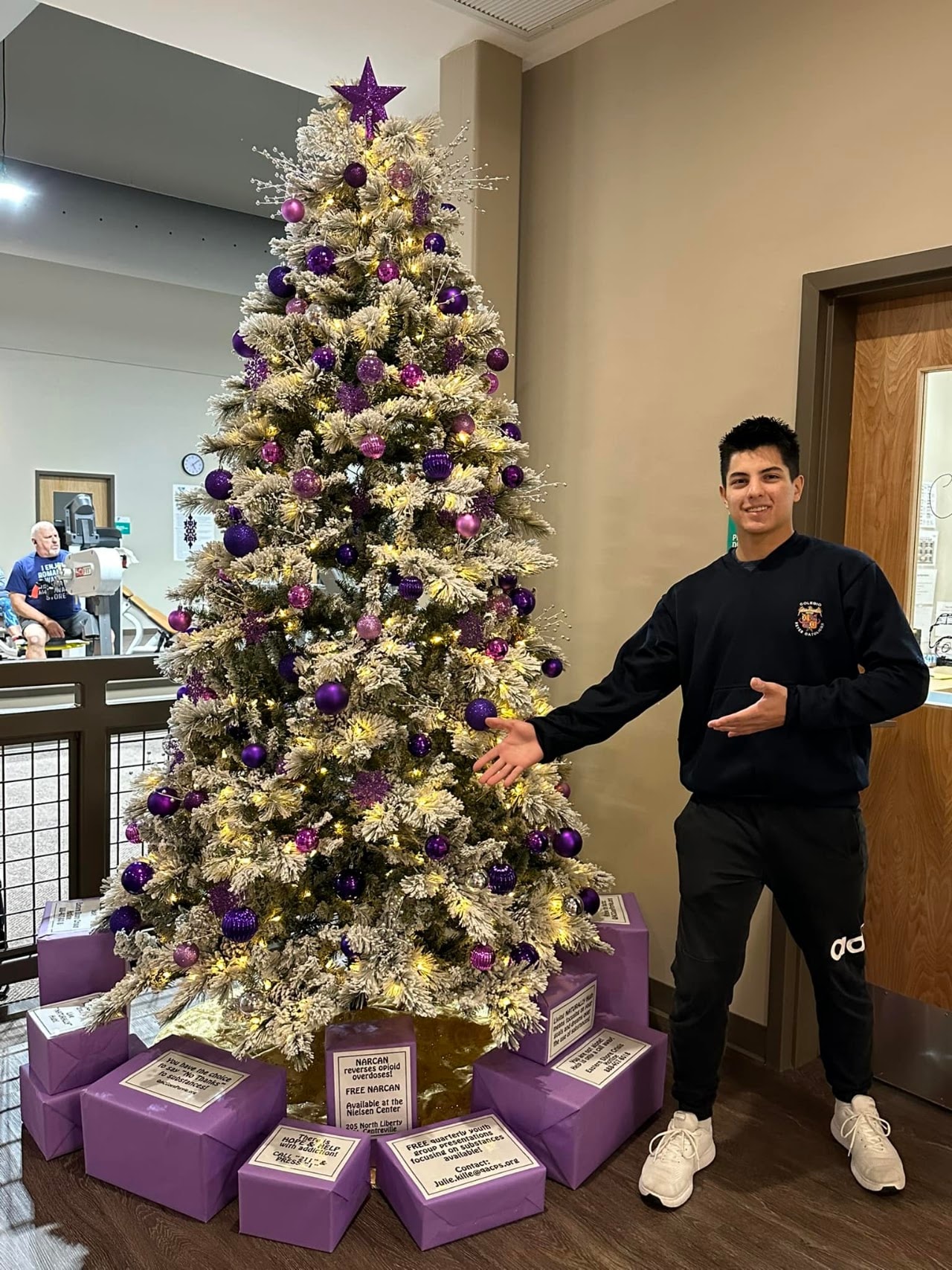 QAC Goes Purple ambassador event