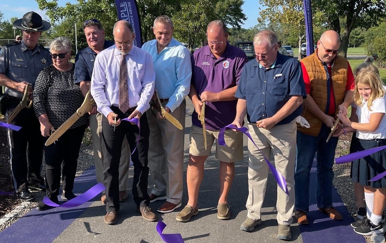 Ribbon-cutting event at Old Love Point Park